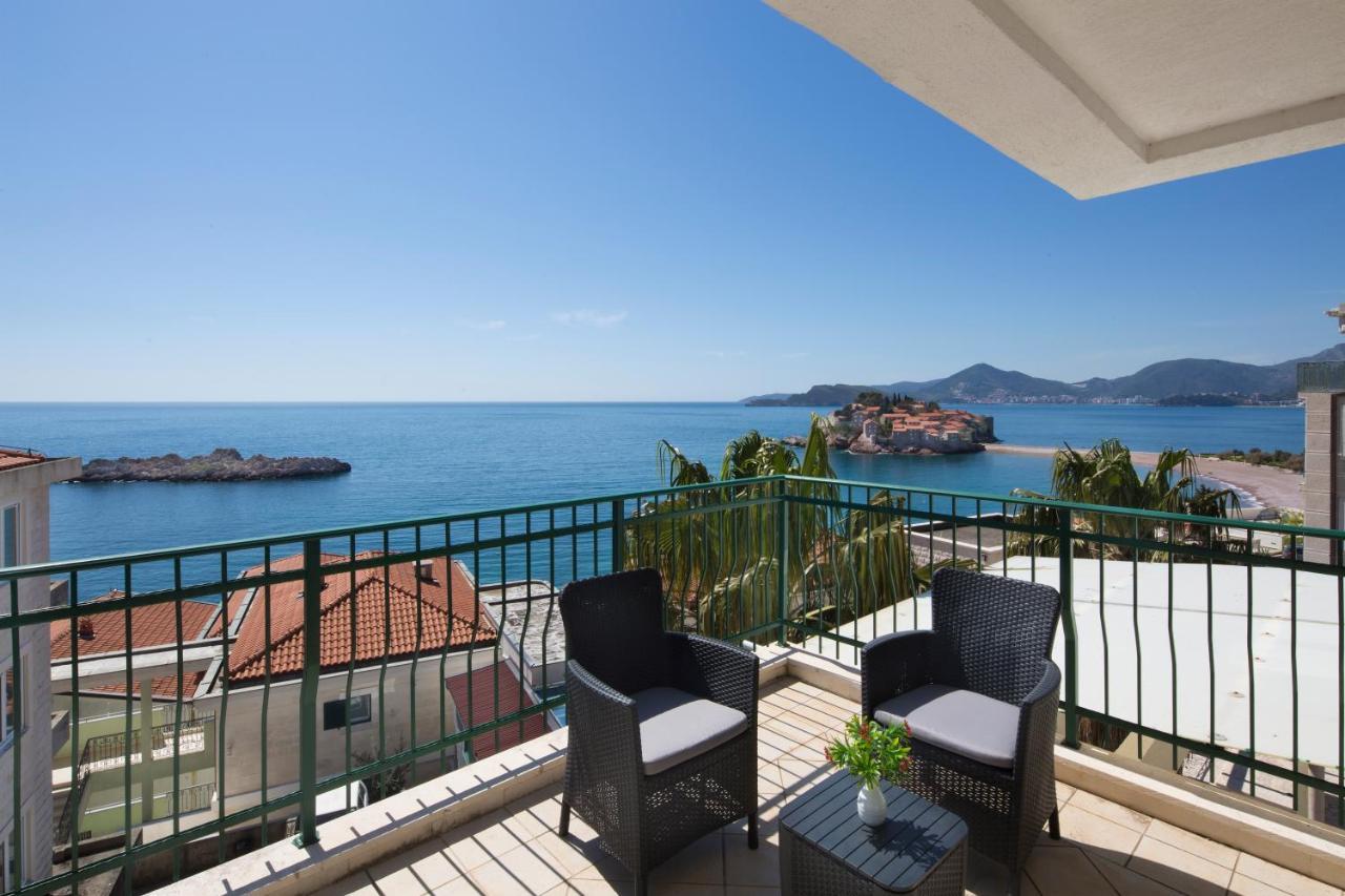 Family Apartment With Sea View Sveti Stefan Budva Exterior photo